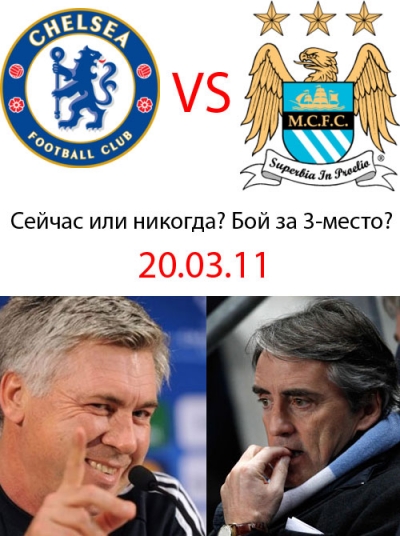 Противостояние «Манчестер Сити» с «Челси» перенесено на 21 марта