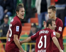 «Рубин» разобрался с «Локомотивом» со счётом 4:0